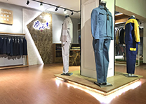  Yingnuoda work clothes customized exhibition hall